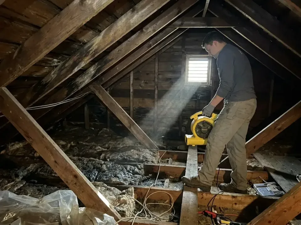 attic-water-damage-drying-proc-007 — frequently asked questions, Emergency Water Extraction & 24/7 Flood Response in Boron,…
